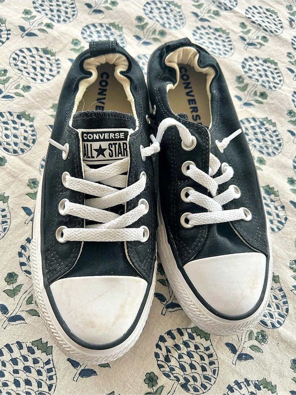 Converse Chuck Taylor All Star Black White Sneakers US 7
